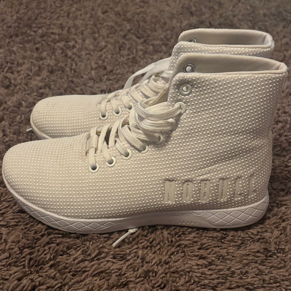 NOBULL Cream High-Top Sneakers